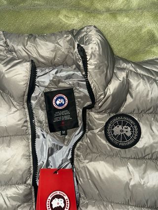 Chaleco Canada Goose Gris