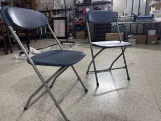 390 Sillas plegables catering + carro