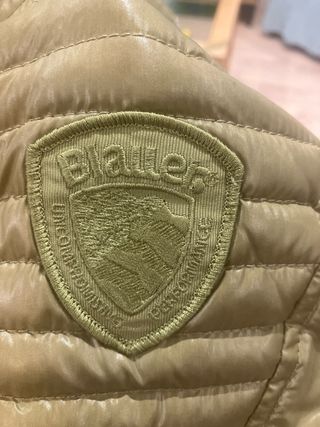 Chaqueta Blauer plumas cinturón