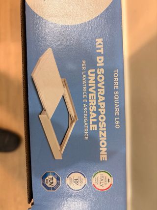 Kit torre per lavatrice e asciugatrice