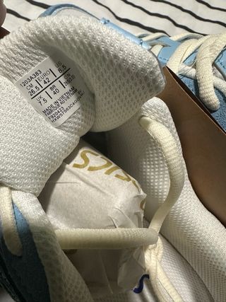 Asics Zapatillas Deportivas Azul y Blanco