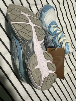 Asics Zapatillas Deportivas Azul y Blanco