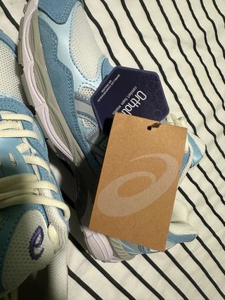 Asics Zapatillas Deportivas Azul y Blanco