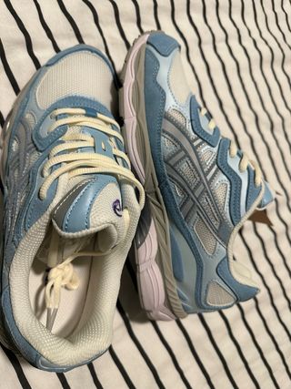 Asics Zapatillas Deportivas Azul y Blanco
