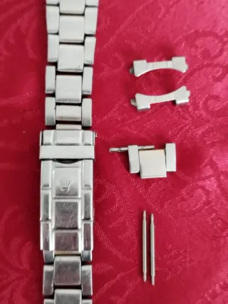 Correa Rolex Silver