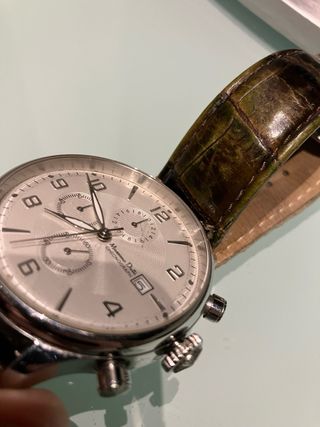 Reloj Massimo Dutti Elegante Marrón/Plata