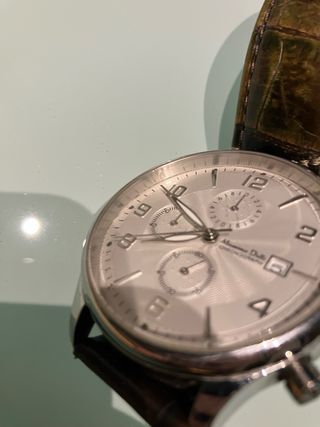Reloj Massimo Dutti Elegante Marrón/Plata