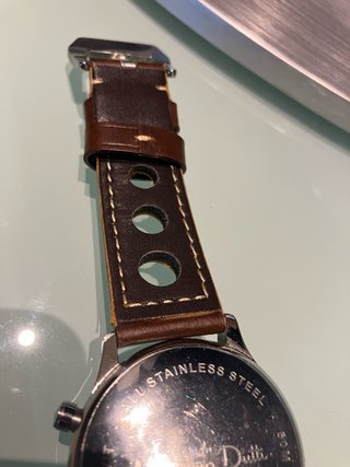 Reloj Massimo Dutti Elegante Marrón/Plata