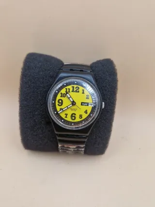 Swatch Cab Driver GB739 Giallo Vintage