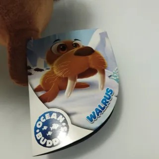 Peluche Tricheco Ocean Buddies