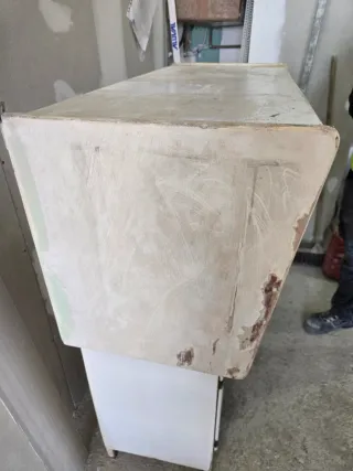 Mueble vintage puertas correderas para colgar