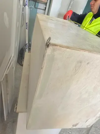 Mueble vintage puertas correderas para colgar