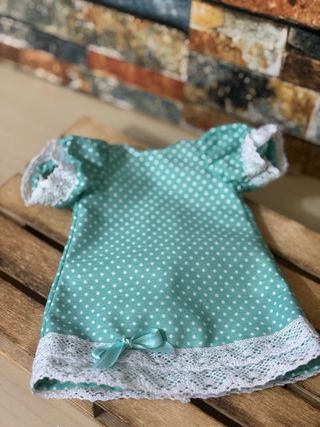 Vestido para Nancy Lunares  y Encaje