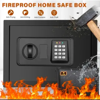 Caja Fuerte Ignífuga 23L con Estante