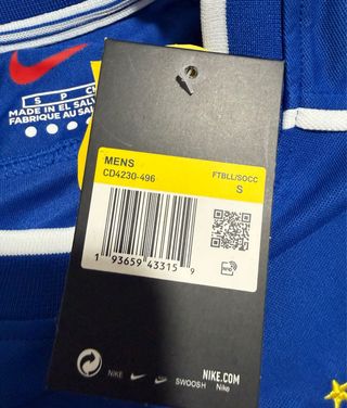 Camiseta Nike Ronaldo Brasil azul