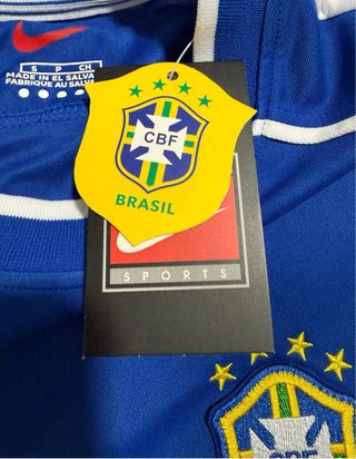 Camiseta Nike Ronaldo Brasil azul