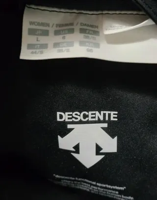 DESCENTE CON ETIQUETA.CHAQUETA DE ESQUÍ TALLA S