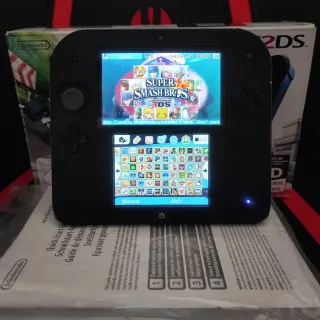 Nintendo 2DS Negra + 50 Juegos