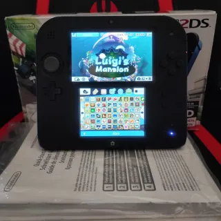 Nintendo 2DS Negra + 50 Juegos