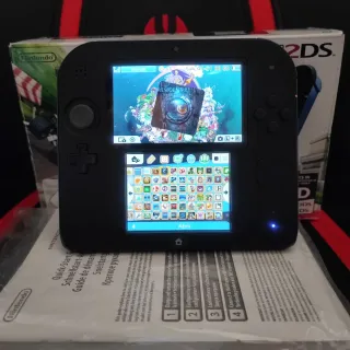 Nintendo 2DS Negra + 50 Juegos