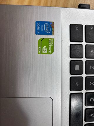 Portátil Asus X555L Plata y Negro