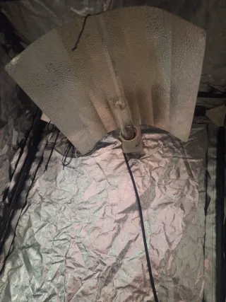 Armario de cultivo interior con todos los implemen