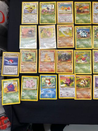 Lotto 30 Carte Pokemon Set Jungle ITA