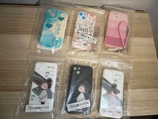 Fundas iPhone 13 Nuevas (6 unidades)