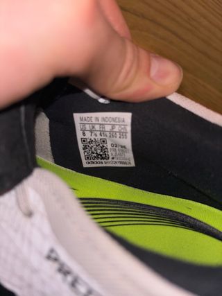 Botas Fútbol Adidas Predator Verde y Blanco