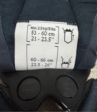 Mochila Porta Bebé BabyBjörn Original Negra