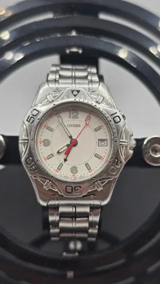 Citizen Cuarzo Diver Giapponese in Acciaio 100m