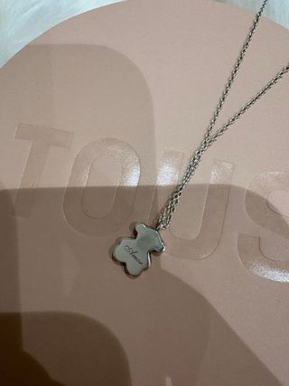 Collar Tous Oso Plata