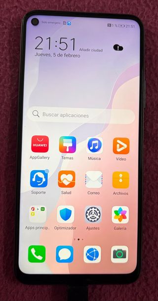 Huawei P40 Lite 5G Negro