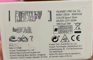 Huawei P40 Lite 5G Negro