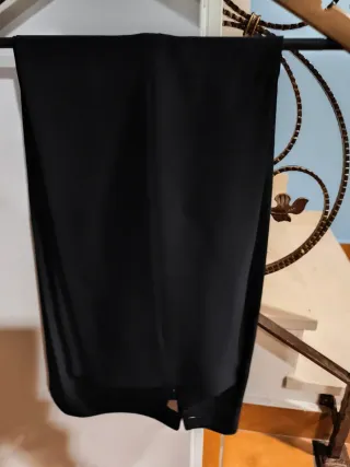 Traje esmoquin chaqueta y pantalón mujer, t. 42