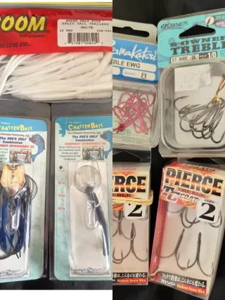 Lote Triples Swimbait, chatterbait z-man y zoom