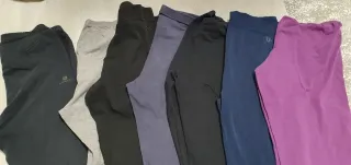 7 Mallas Leggings Talla L Colores Surtidos