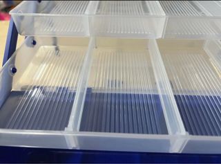 Cassetta pesca plastica blu