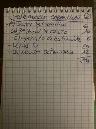 Pack Cine José María Cabanillas