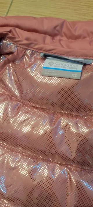Chaqueta Columbia Talla XS Rosa