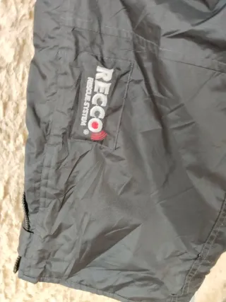 Pantalón de esquí para hombre negro