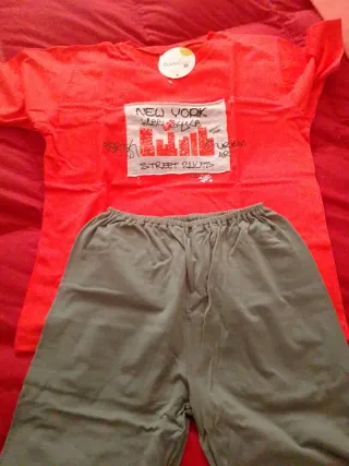 Pijama Verano Talla 14 Ning Nang