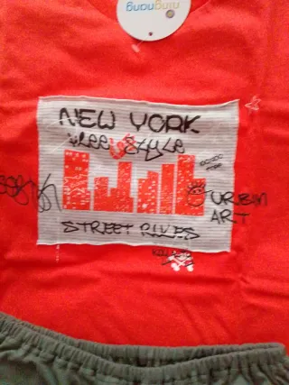 Pijama Verano Talla 14 Ning Nang