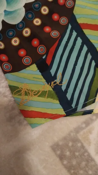 Blusa Desigual sin mangas estampada