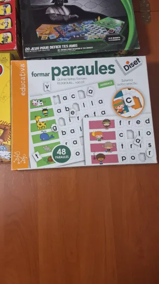 Lote 4 juegos mesa niños