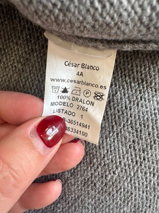 Abrigo punto niño T4