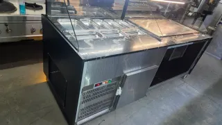 Vitrina expositora fría