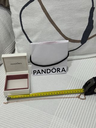 Colgante Pandora Corazón Oro Rosa
