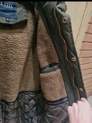 Giaccone X-FEEL uomo verde oliva