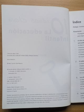 10 ideas clave: la educación infantil